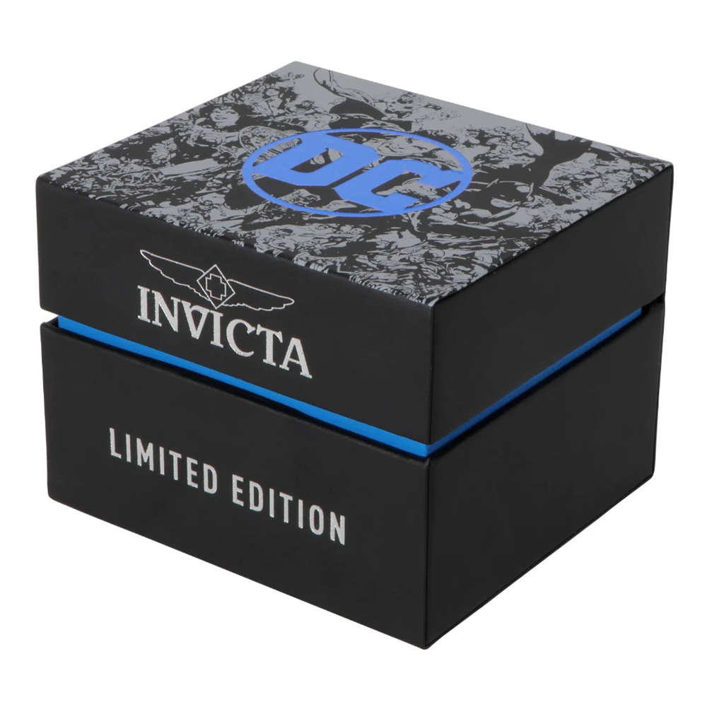 Reloj Invicta Dc Comics Joker 34942 Hombre Purple