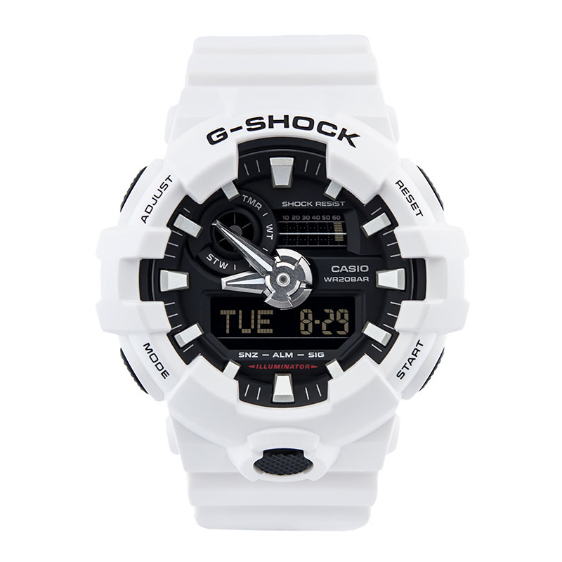 Casio Gshock GA-700-7ACR Blanco