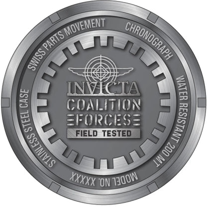 Invicta Coalition Forces 18720 Plateado Swiss