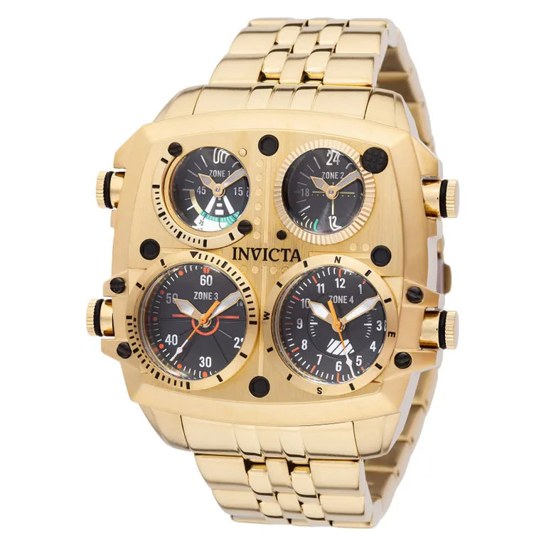 Invicta Aviator Zulu 49604 Dorado Reloj