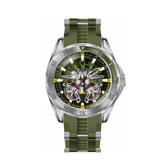 Invicta Aviator 44685 Automatico Open Heart Reloj Hombre