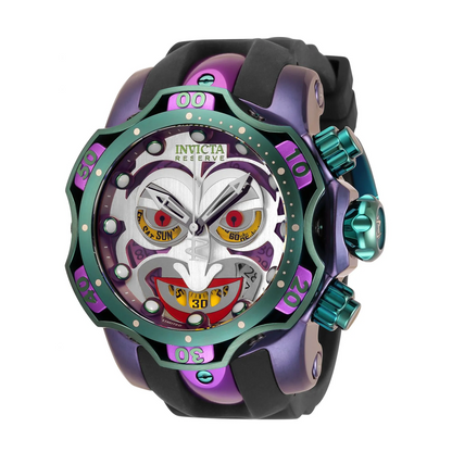 Reloj Invicta Dc Comics Joker 34942 Hombre Purple